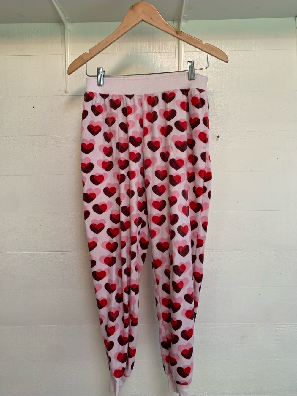 Pink Heart-Print Pajama Set - Picture 4 of 6